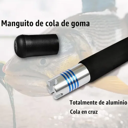 Vista 8 de Fiblink Caña de pesca de barco convencional de 1 pieza/2 piezas para agua salada en alta mar