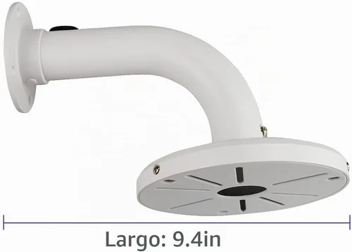 Vista 2 de Soporte de montaje de cámara de seguridad, soporte de montaje en pared universal para cámara de seguridad CCTV/cámara IP