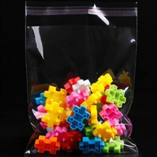 Vista 6 de Bolsas de celofán de 4.5 x 6.5 pulgadas, autosellantes para galletas, celofán, resellables, bolsas de plástico de cristal transparente para regalos