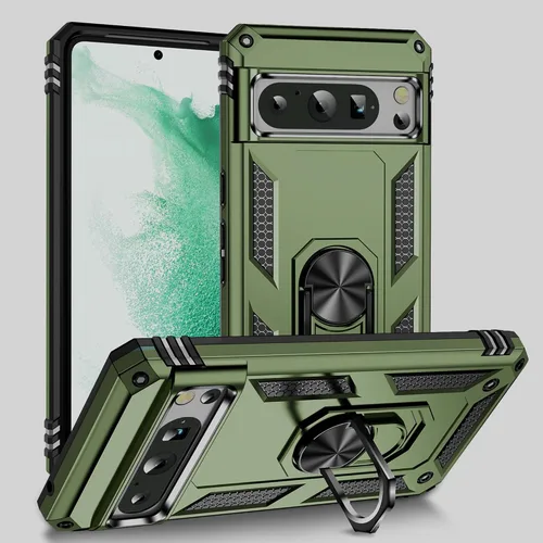 Vista 51 de Korecase Funda para Google Pixel 6 Pro de Servicio Pesado Resistente de Cuerpo Completo a Prueba de Arañazos a Prueba de Golpes Protección