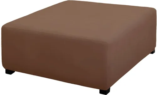Vista 37 de PureFit Funda otomana súper elástica de ajuste perfecto cuadrada - Fundas otomanas para taburete y muebles plegables de almacenamiento para sala