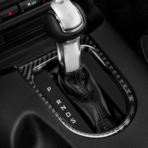 Vista 8 de Adhesivo de vinilo de fibra de carbono para panel de marco de engranajes para Ford Mustang 2015, 2016, 2017, 2018, 2019, 2020, 2021, 2022, 2023