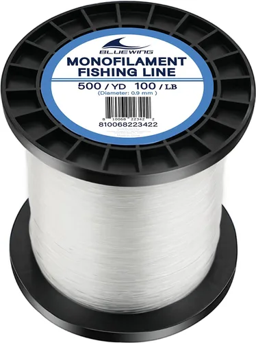 Vista 17 de BLUEWING Sedal de pesca monofilamento 6,8,10,12,15,20,25,30,40,50,60,80,100,130,250,300,400 libras, 50,100,500,1000,3000 yardas, hilo de pescar mono
