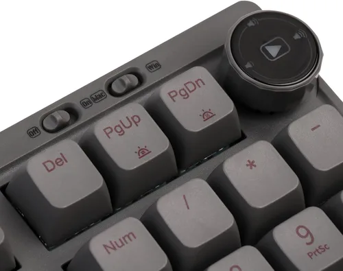 Vista 4 de EPOMAKER RT100 - Junta de 97 teclas BT5.02.4GUSB-C Teclado mecánico con pantalla de visualización personalizable, perilla, enchufe intercambiable
