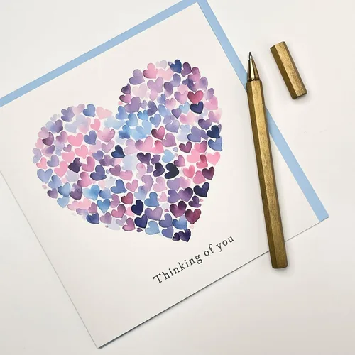 Vista 4 de Old English Co. - Tarjeta de felicitación para amigos, tarjeta de condolencias para familia, tarjeta de felicitación de condolencias, regalo