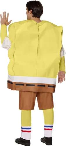 Vista 2 de Disfraz de Bob Esponja para adultos