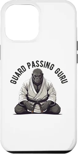 Vista 6 de iPhone 14 Brazilian Jiu Jitsu BJJ para hombres, papá, niño y mujer, funda de grappling