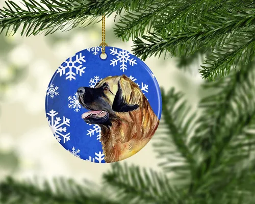 Vista 153 de Caroline's Treasures Cavalier Spaniel - Adorno de cerámica para colgar en el árbol de Navidad, para el hogar, Navidad, fiestas, regalo, 3 pulgadas