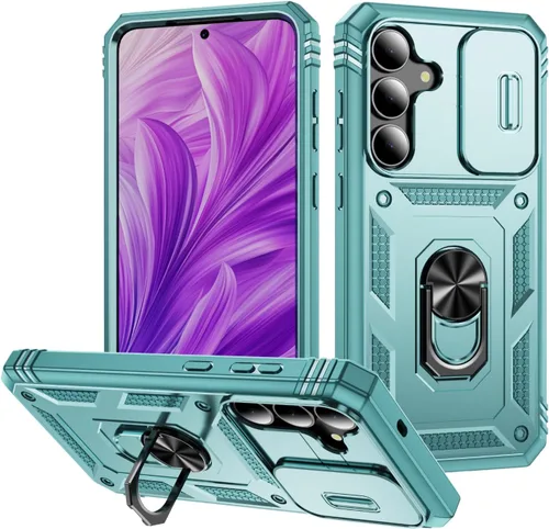 Vista 7 de Funda para Galaxy Note 20 Ultra, a prueba de golpes, resistente a los impactos con cubierta protectora de lente deslizante para Samsung Galaxy Note