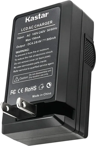 Vista 3 de Kastar BP-911 BP-915 Cargador de batería LCD AC compatible con Canon BP-970 BP-970G BP-975, BP-945 BP-950 BP-950G BP-955, BP-930 BP-935, BP-925