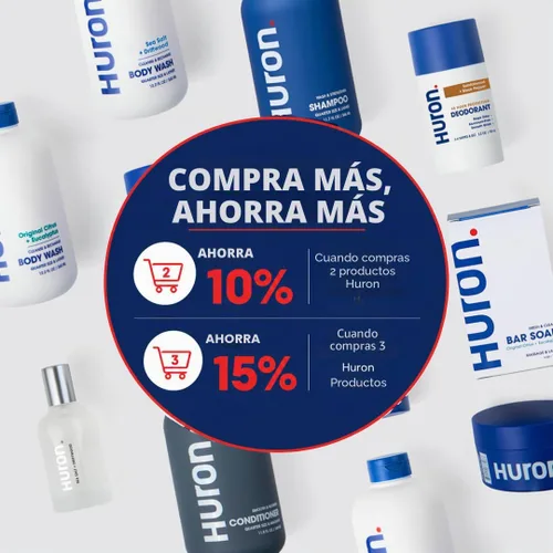 Vista 3 de Huron Acondicionador Jumbo: Hidratante y Fortalecimiento del Cabello