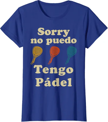 Vista 12 de Funny I Have Padel Player Sport en Español Camiseta Hombre