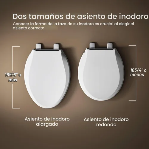 Vista 6 de KOHLER 4639-RL-0 Cachet ReadyLatch Asiento de inodoro redondo con cierre suave, color blanco