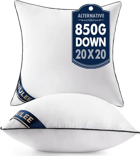Vista 11 de MIULEE - Inserto de almohada de 14 x 36 pulgadas, almohada decorativa lumbar rellena de alternativa a plumón, inserto de relleno de almohada premium