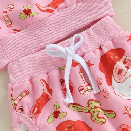 Vista 33 de YINGISFITM Conjunto de camisa de calabaza de Halloween para bebé, niña, niño, sudadera y pantalones para otoño e invierno