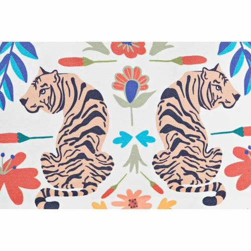 Vista 3 de Neceser DKD Home Decor Blanco Beige Multicolor (2 Unidades)