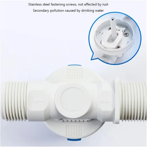 Vista 3 de water level control valve 1/2 3/4 1inch Automatic Water Level Control Valve Water-Saving Plastic Float for Tank/Tower Auto Replenishment(DN15 - A)