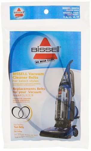 Vista 3 de BISSELL Style 7/9/10/12/16 Replacement Vacuum Belts, New Genuine OEM Replacement Belts, 2 Count, Model 32074