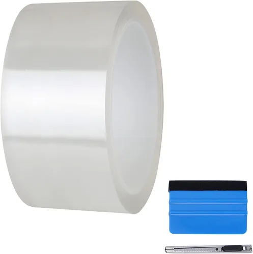 Vista 11 de LZLRUN Kit de herramientas gratis transparente protector de borde de la puerta de coche protector universal para puerta de coche, pegatina