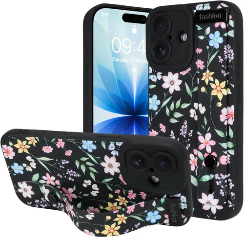 Vista 97 de OOK - Funda compatible con iPhone 11 en color vino rojo con estampado de leopardo, de TPU a prueba de golpes, cubierta delgada de silicona