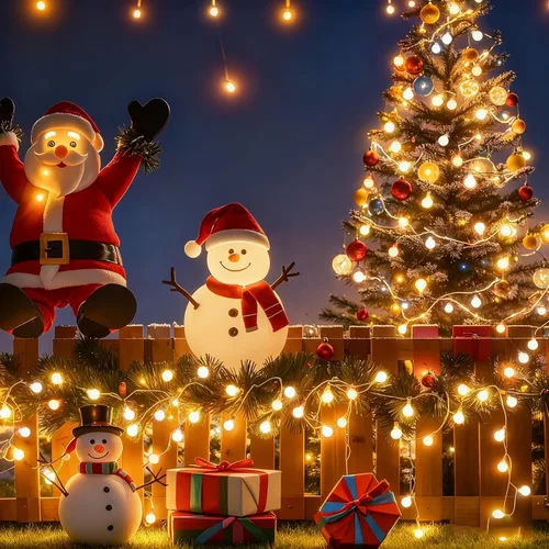 Vista 4 de Cadena de luces de globo Eoako de 38 pies, 100 LED para interiores, enchufe USB, luces de bola en cadena, luces de hadas con control remoto