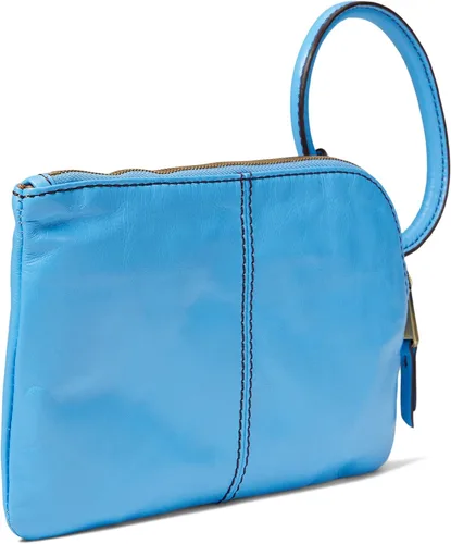 Vista 2 de HOBO Sable - Bolsa de muñeca para mujer, construcción de cuero pulido con correa de muñeca circular, bolsa práctica y compacta