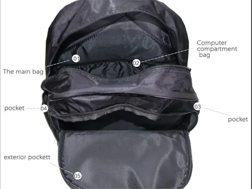 Vista 4 de Mayotte Cristiano Ronaldo - Mochila para niños y niñas, mochila para el regreso a clases, mochila ligera para viajes al aire libre, Patrón 12