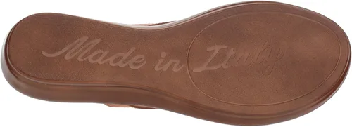 Vista 4 de ITALIAN SHOEMAKERS Emina Sandalias elegantes florales de cuña baja para mujer