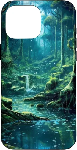 Vista 19 de iPhone 16 fantasy and enchanted Magic forest Case