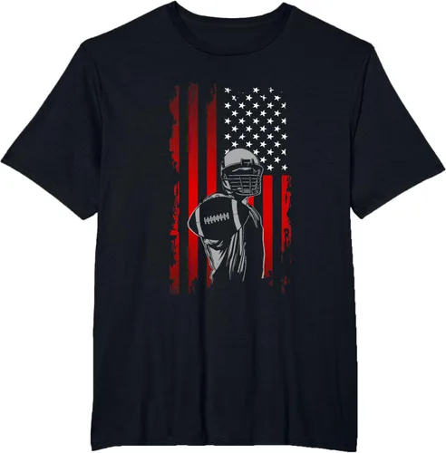 Vista 32 de Camiseta de fútbol americano, Negro