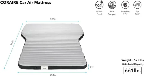 Vista 3 de 3D MAXpider CORAIRE SUV Air Mattress