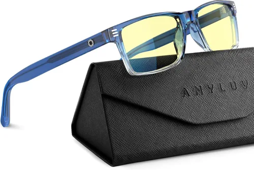 Vista 10 de ANYLUV Blue Light Glasses for Sleep, 99.9% Blue Green Light Blocking with Red Lens, Blue Light Glasses