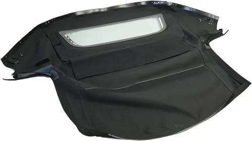 Vista 3 de Techo abatible (2202-2009), de paño de Haartz Stayfast con ventana de vidrio para Honda S2000, Negro