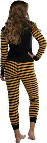 Vista 2 de Harry Potter Hogwart's House Crest - Conjunto de pijama de algodón para mujer, Multi
