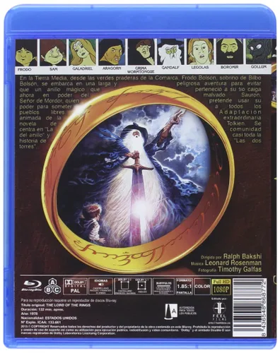 Vista 2 de El señor de los anillos 1978 BD Blu-ray