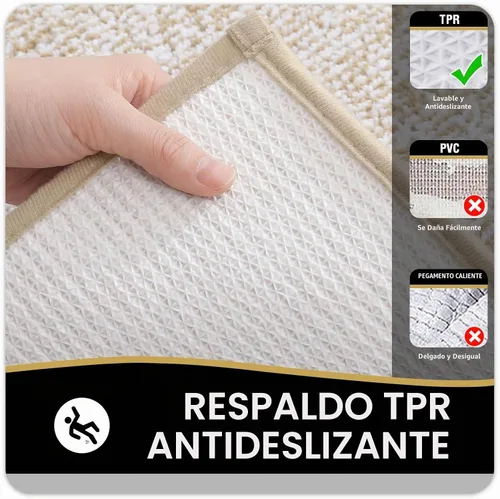 Vista 5 de OLANLY Alfombras de baño 24x16, tapetes de baño extra suaves y absorbentes de microfibra, antideslizantes, lavables a máquina, secan rápido