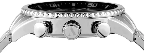Vista 5 de The Sirocco - Reloj de pulsera de acero inoxidable hecho en Suiza, Acero