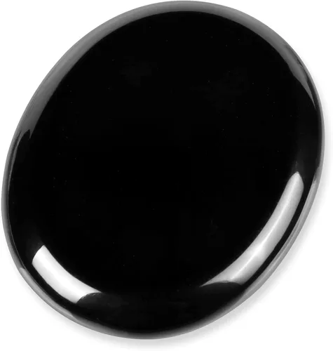 Vista 10 de Artistone Juego de 2 piedras de sangre africanas para el pulgar, piedras curativas naturales pulidas para chakras, para aliviar el estrés