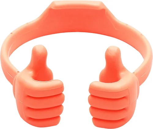 Vista 19 de Honsky Thumbs-up Soporte Porta Teléfono Celular, Soporte Base para Tableta para Escritorio de Mesa Smartphone Teléfono Celular Teléfono Móvil Rosado