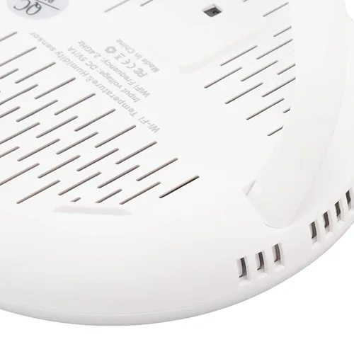 Vista 8 de Monitor de temperatura y humedad, termómetro WiFi, higrómetro, termómetro de habitación interior higrómetro con alerta de aplicación, control