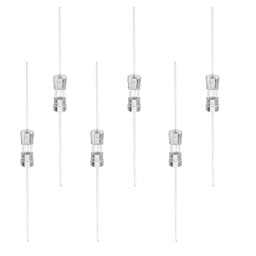 Vista 14 de Bettomshin 20 fusibles de plomo axial de tubo de cerámica T1A de 250 V, 0.142 x 0.394 in/0.14 x 0.39 pulgadas, fusible de fusión lenta de retardo