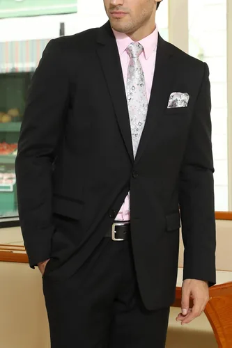 Vista 279 de Corbatas florales tejidas clásicas para hombre, corbata cuadrada de bolsillo, corbatas formales para hombres, boda con pañuelo