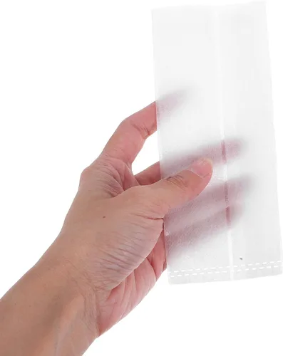 Vista 4 de 200Pcs Non-Woven Nursery Grow Bags, White Seedling Planting Pouches