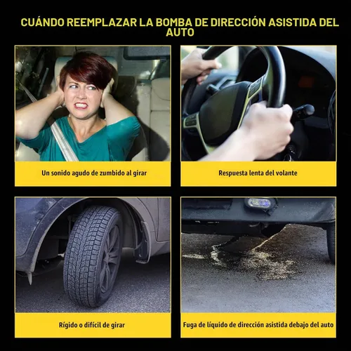 Vista 8 de TUCAREST Bomba de dirección asistida 96-331 (Para 2.5L 2458cc Aspirado naturalmente; Eng. EJ253) Compatible con 2009-2010 Su-baru Forester