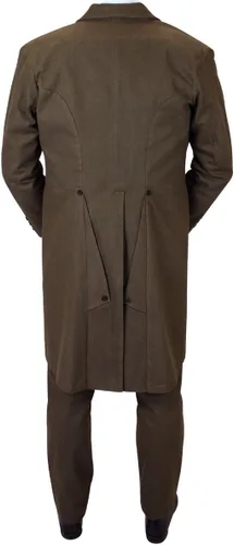 Vista 4 de Historical Emporium Abrigo 100% algodón cepillado para hombre