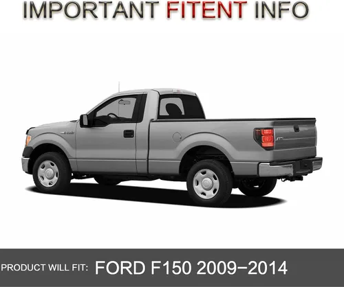 Vista 5 de VLAND Conjunto de luces traseras para Ford F-150 2009-2014, conjunto de lámpara trasera con señal de giro, luces de marcha atrás, Plug-and-play