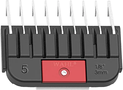 Vista 9 de Peine Wahl Animal N.° 5 inoxidable profesional 1/8 de pulgada N.° 3371, 100, 1 pulgadas