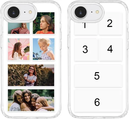 Vista 70 de Funda de teléfono personalizada para Apple iPhone 8 Plus iPhone 7 Plus, personalizada con foto, imagen, texto, imagen, diseño de imagen