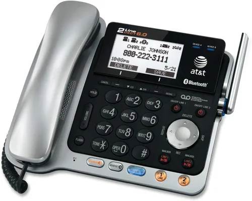 Vista 2 de At & t DECT 6.0 microteléfono accesorio para tl86109, Azul talla única
