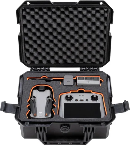 Vista 3 de Eylar 13.8" Intact Series Compact Hard Drone Case, Fits DJI Mini 4 & 5 Pro, Waterproof Crushproof, with Protective Foam